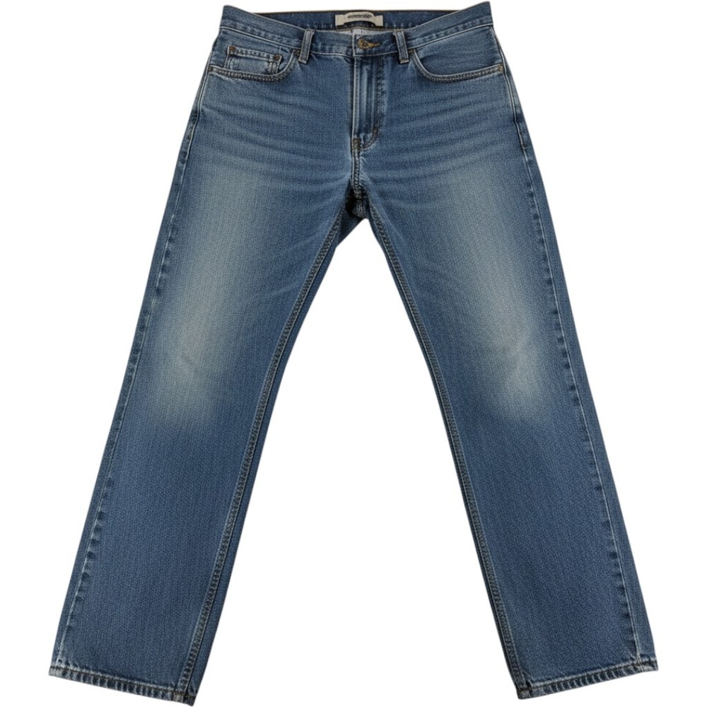 Urban Up Pipeline Jeans Mens 34x30 Jeans Blue Straight Leg 100% Cotton Denim